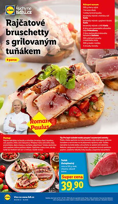 akční leták Lidl 16.4.2026-19.4.2026