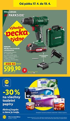 akční leták Lidl 16.4.2026-19.4.2026
