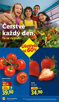 akční leták Lidl 16.4.2026-19.4.2026