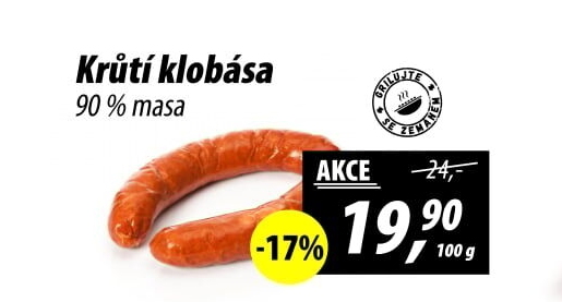 Krůtí klobása