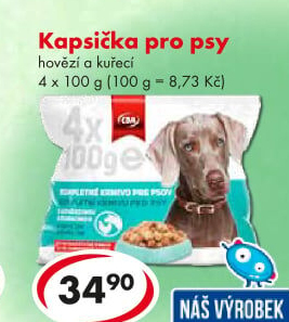 Kapsičky pro psy CBA