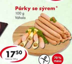 Párky se sýremVáhala