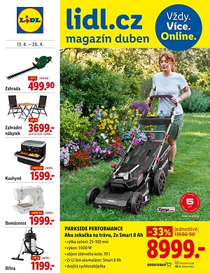 akční leták Lidl 13.4.2026-26.4.2026