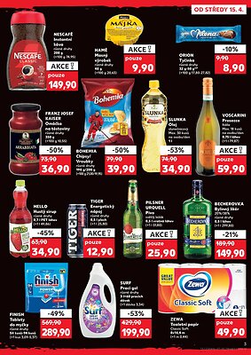 akční leták Kaufland 15.4.2026-21.4.2026