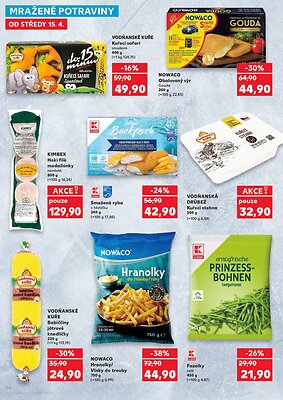 akční leták Kaufland 15.4.2026-21.4.2026