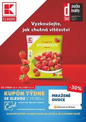 akční leták Kaufland 15.4.2026-21.4.2026