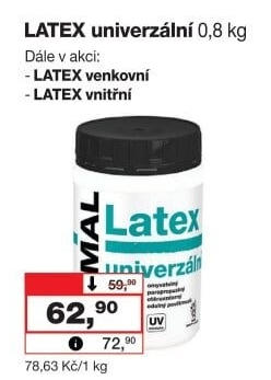 Latexový nátěr univerzální Remal