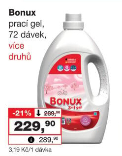 Prací gel Bonux