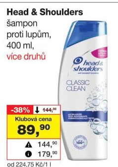 Šampon proti lupům Head&amp