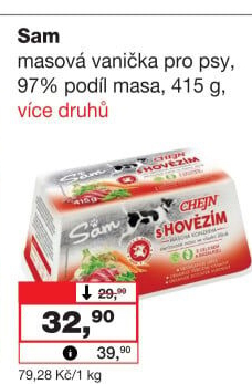 Vanička pro psy Sam Chejn