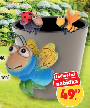 Dekorace na květináč
