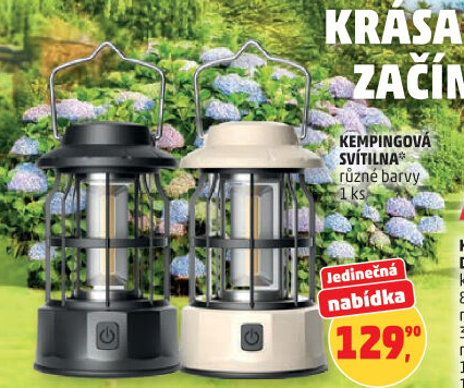 Kempingová svítilna