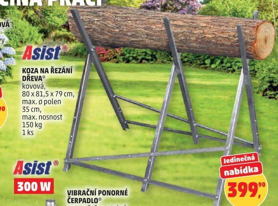 Koza na řezání dřeva Asist