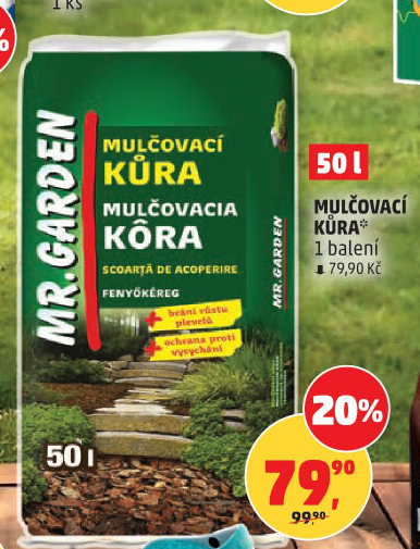 Mulčovací kůra Mr. Garden Agro