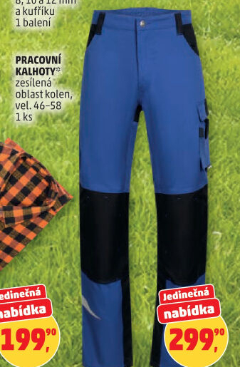 Pánské pracovní kalhoty