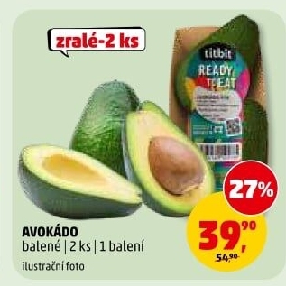 Avokádo Ready to eat Titbit
