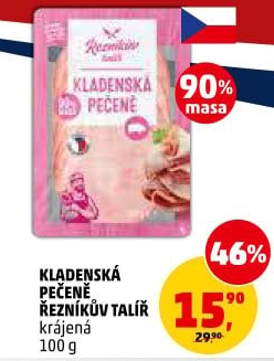 Kladenská pečeně Řezníkův talíř