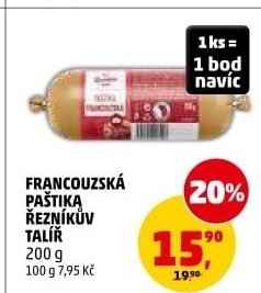 Paštika francouzská Řezníkův talíř