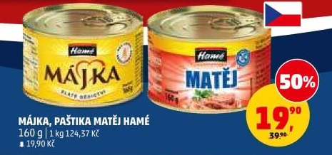 Paštika Májka Hamé