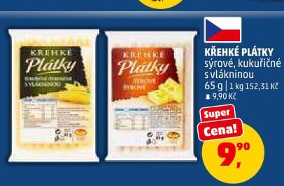 Plátky křehké Michelské pekárny