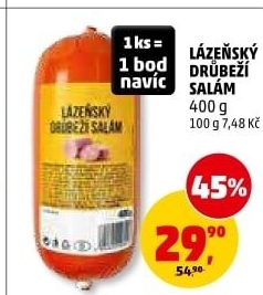 Salám drůbeží lázeňský