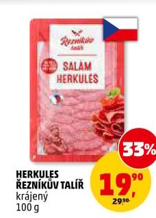 Salám Herkules Řezníkův talíř