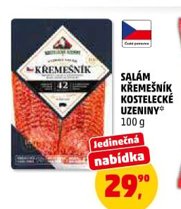 Salám Křemešník kostelecký Kostelecké uzeniny