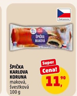 Špička s náplní Karlova Koruna