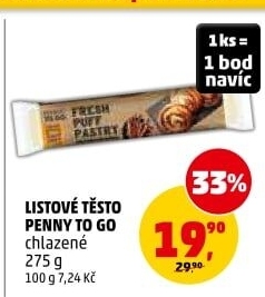 Těsto listové Penny To Go