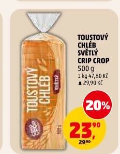Toustový chléb Crip Crop