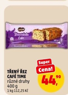 Třený řez Cafétime