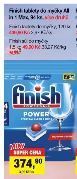 Sůl do myčky Finish