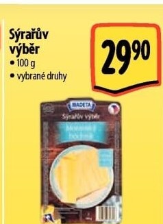Sýr Sýrařův výběr Madeta