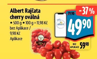 Rajčata cherry Albert