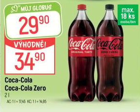 Limonáda Coca Cola Zero