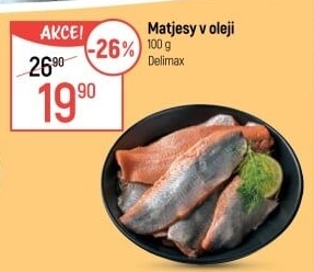 Matjesy v oleji