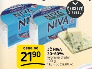 Sýr Niva Jihočeská Madeta