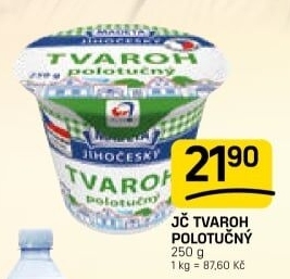 Tvaroh polotučný Jihočeský Madeta