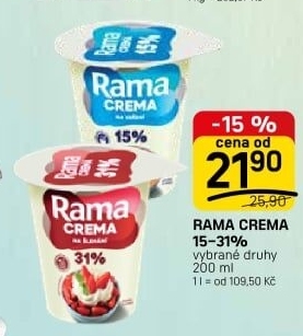 Smetany Rama Crema