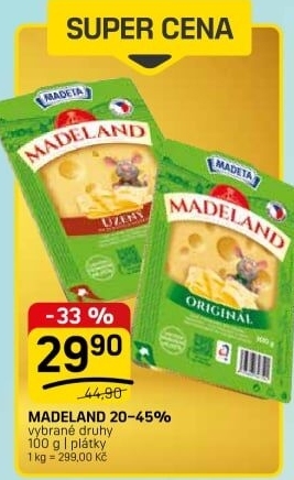 Sýr Madeland Madeta