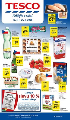 akční leták Tesco 15.4.2026-21.4.2026