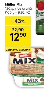 Jogurt Müller Mix