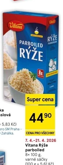 Rýže parboiled Vitana