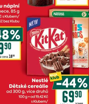 Cereálie Nestlé