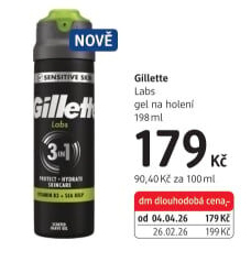 Gel na holení pánský Labs Gillette