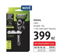 Holicí strojek pánský Labs Gillette