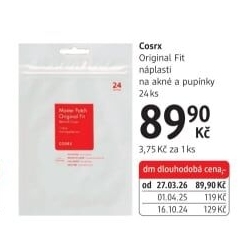 Náplasti proti akné COSRX