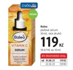 Pleťové sérum Balea