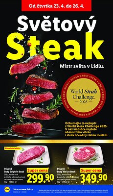 akční leták Lidl 23.4.2026-26.4.2026