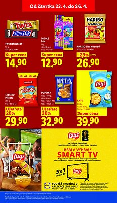 akční leták Lidl 23.4.2026-26.4.2026
